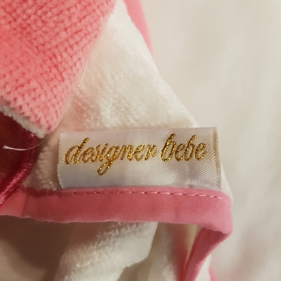 Designer Bebe, baby elephant bath towel New - Picture 3 of 3